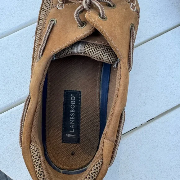 Classic Tan Boat Shoes for Men - Picture 6 of 6
